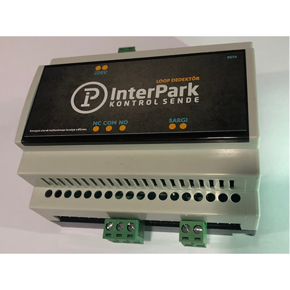 220V Tek Kanallı Loop Dedektör - Tek Kontaklı Manyetik Araç dedektörü