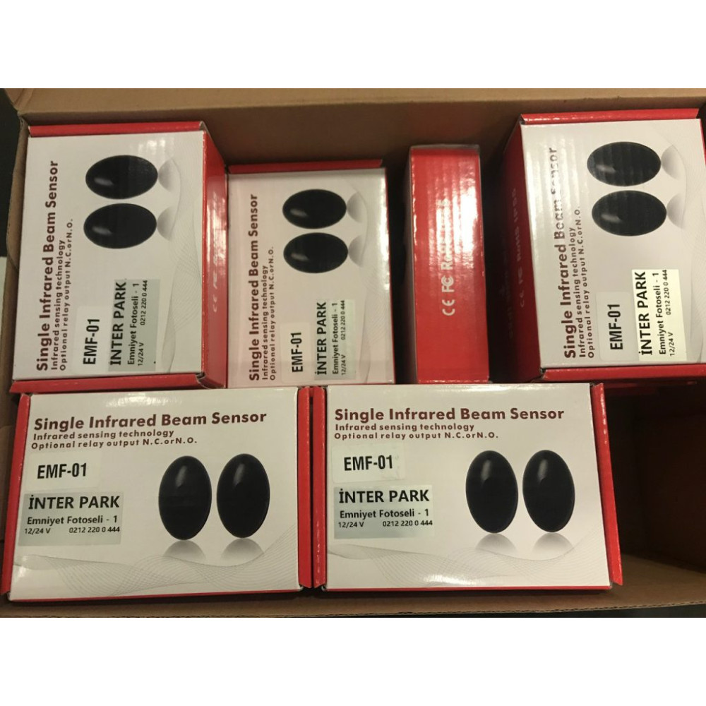 Emniyet Fotoseli - Bariyer Sensörü - Bariyer Fotoseli ( 10 lu Set )