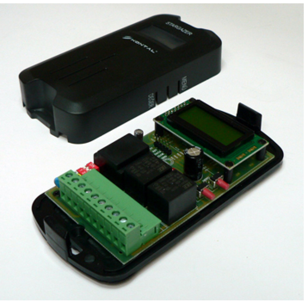 Loop dedektör Tek Kanallı 24 V Led Ekranlı - Manyetik Araç Dedektörü Kontal- STR 1 Loop Dedektör