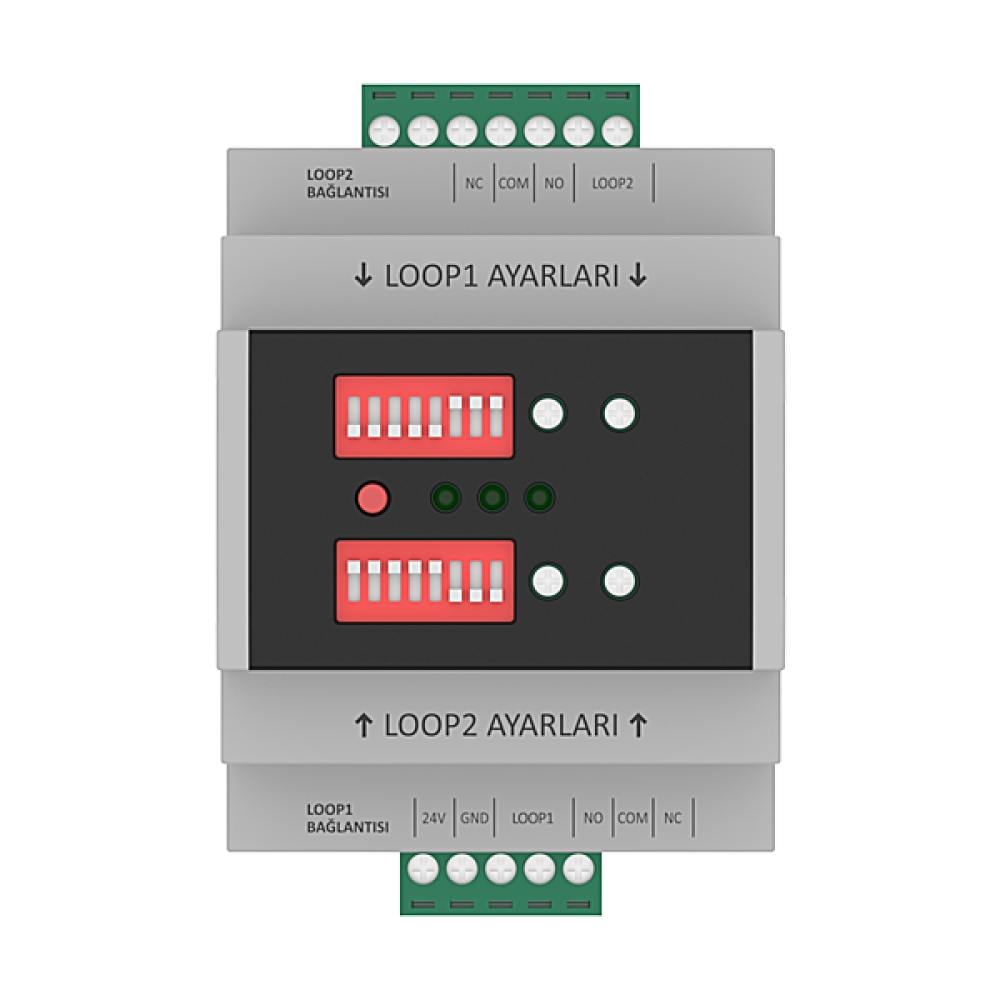 Kontal Mkd–1 ve 2 Kanallı Metal Kütle Dedektörü (Loop Sensör)