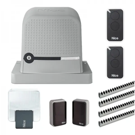 Nice Robus 600 Kayar Bahçe Kapısı Kiti - Nice Robus 600 Kapı Motoru Set ( kit paket )