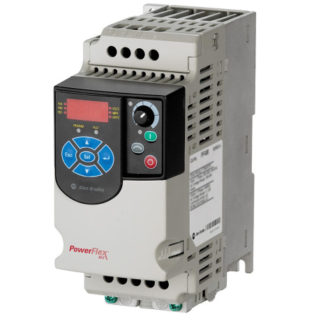 PowerFlex 4M AC Sürücü 0,75 kw (1 HP Giriş 200-240V 50/60 Hz EMC Filtresiz IP20) 