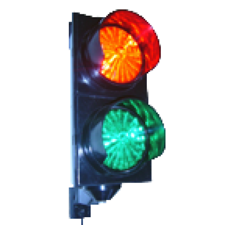 Trafik Lambası -polikarbon - 220 V - Kırmızı Yeşil Trafik Lambası